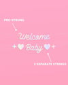 Welcome Baby Banner