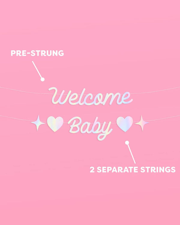 Welcome Baby Banner