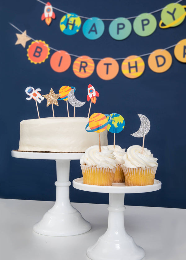 Trip To the Moon - Birthday Party Decoration Kit