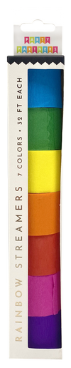 Rainbow Streamers