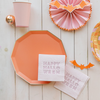 Sunkissed Orange Premium Dinner Plates, 8pk
