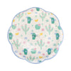 Fiesta Cacti Pattern Dinner Plates, 8pk