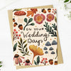 On Your Wedding Day Fall WeddingGreeting Card