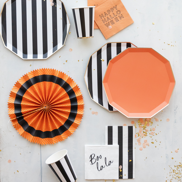 Sunkissed Orange Premium Dinner Plates, 8pk