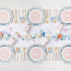 Petal Pink Sweet Goose Dessert Plates, 8pk
