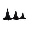 Light up Witch Hat Set of 3