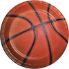Basketball Dessert Plates, 8pk