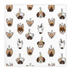 Dog Pattern Dessert Napkins, 20pk