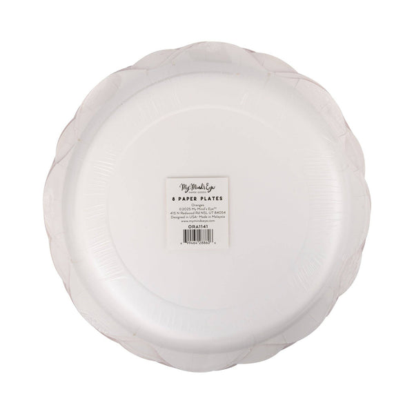 Oranges 10 inch Plates, 8pk