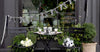 Black and White Bow Banner