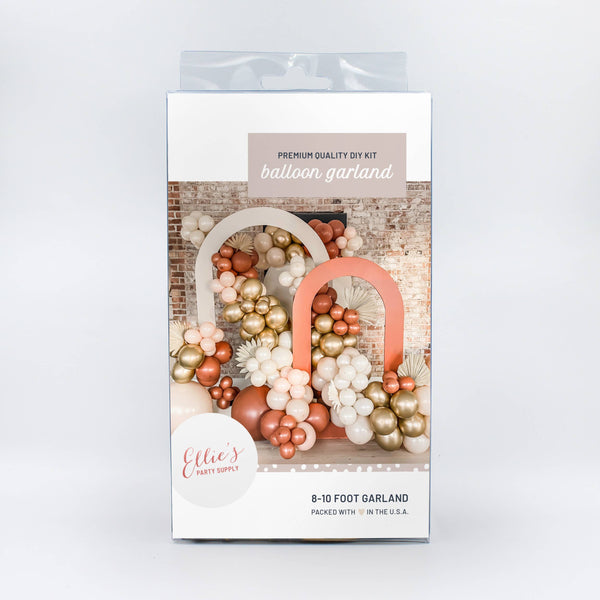 Premium Burnt Orange Balloon Arch Kit