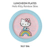 Hello Kitty Rainbow Skies Dinner Plates, 8pk