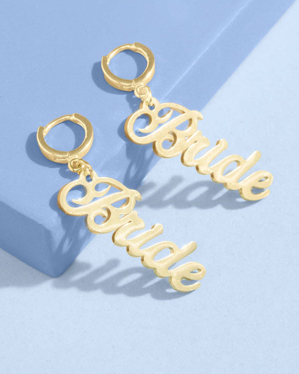 Bride Pearls of Gold Earrings - set of 3 earrings