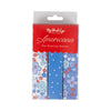 Floral Americana Bunting Banner