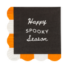 Happy Spooky Season Fringed Napkins, 24pk