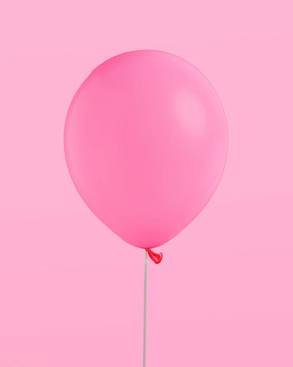 Matte Pink Balloons, 24pk
