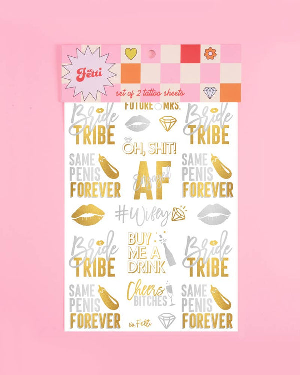 Bachelorette Same Penis Temp Tattoos