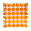 Pink & Orange Checkered 11" Paper Plate, 8pk