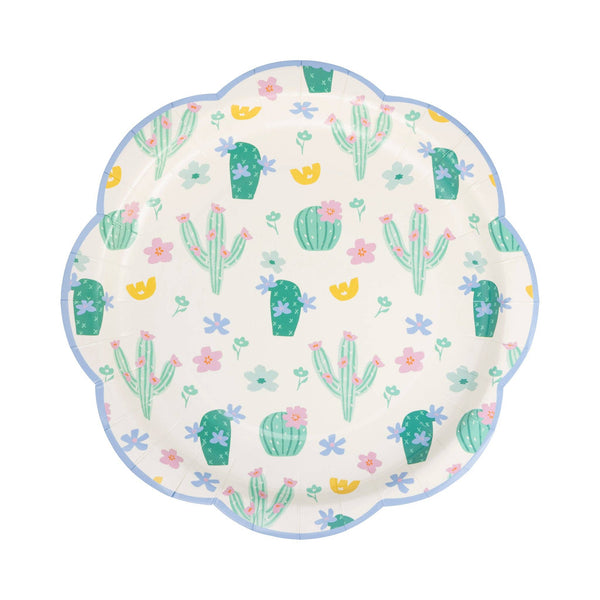 Fiesta Cacti Pattern Dinner Plates, 8pk