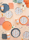 Sunkissed Orange Premium Dinner Plates, 8pk