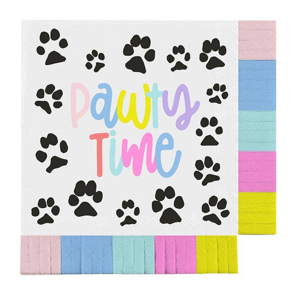 Pawty Time Dessert Napkins, 16pk