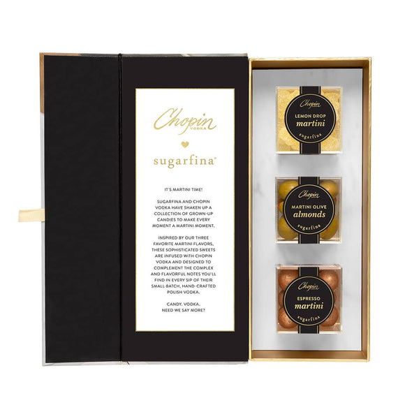 Sugarfina Martini Collection 3pc Bento Box