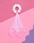 Bride White Flower Crown Veil