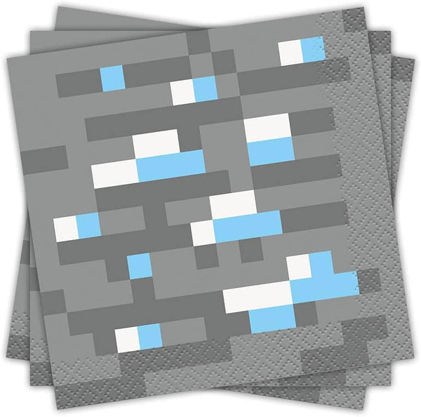 Minecraft Dessert Napkins, 16pk
