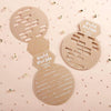 Kraft Bridal Shower Game Card - Ring Shape Set of 50
