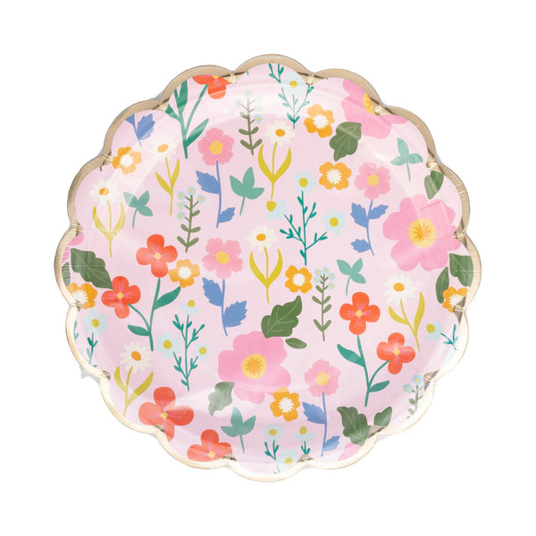Flower Fields Dinner Plates, 8pk