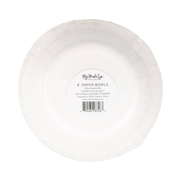 Hamptons USA Paper Bowls, 8pk