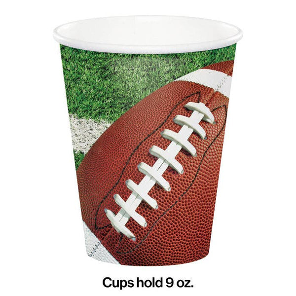 Football Party Cups, 8pk