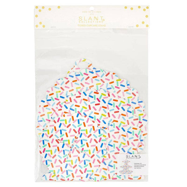 Sprinkle Cardboard Cupcake Stand