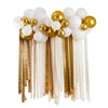 Gold Metallic Balloon & Streamer Kit