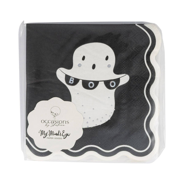 Occasions Boo Ghost Cocktail Napkin, 18pk