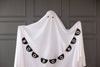 Occasions Boo Black Felt Bunting Banner