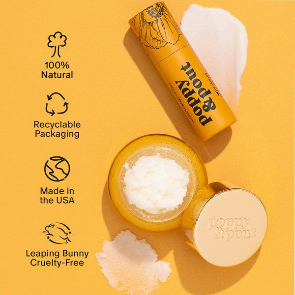 Poppy & Pout Lip Care Duo, Wild Honey