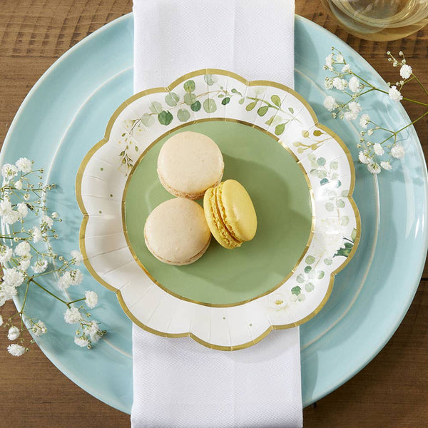 Botanical Garden Dessert Plates, 16pk