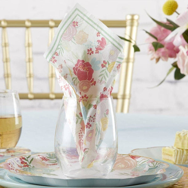 Garden Blooms Dinner Napkins, 30pk