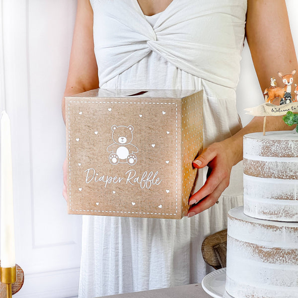 Kraft Bear Diaper Raffle & Scratch Off Game Set