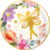 Enchanted Fairy Dessert Plates, 16pk