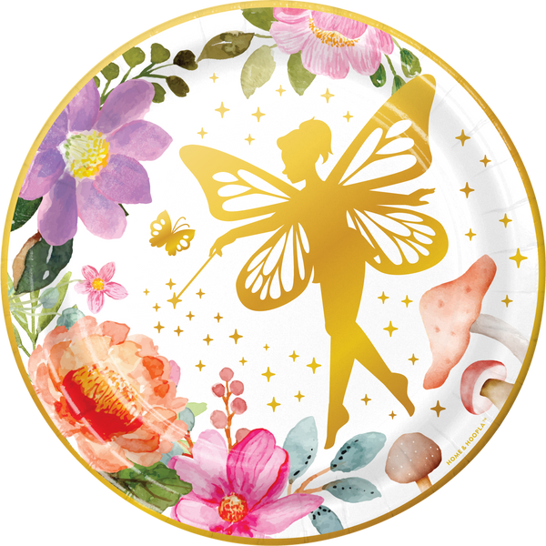 Enchanted Fairy Dessert Plates, 16pk
