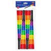 Rainbow Glitter 9" Horns, 4 per pack