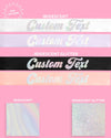 Disco Custom Sash - customizable sash
