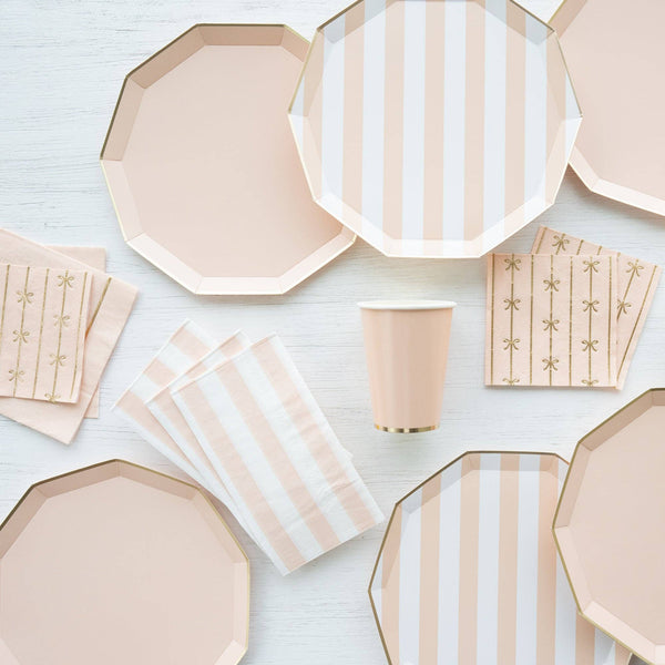 Sweet Peach Prem. Dinner Plates, 8pk