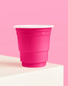 Hot Pink Plastic Shot Glasses, 50pk