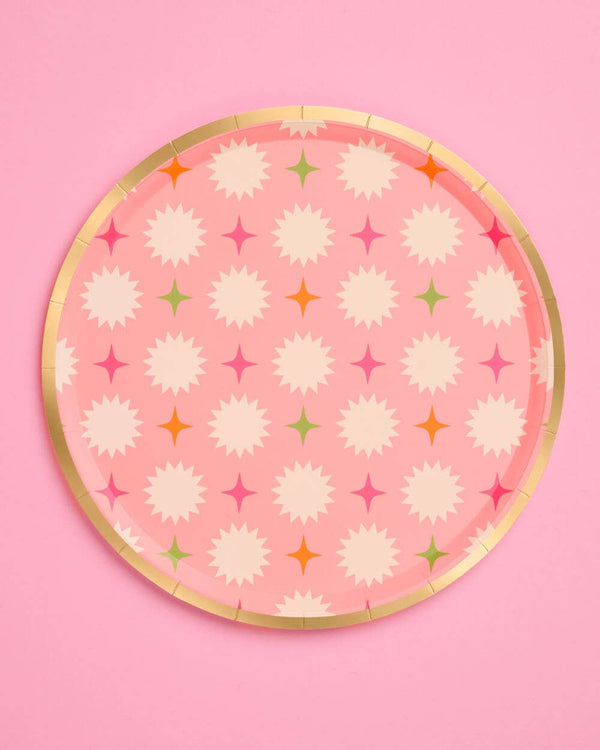 Palm Royale Dinner & Dessert plates, 16 of each