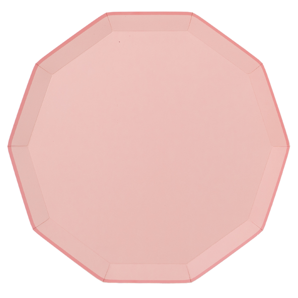 Petal Pink Prem. Dinner Plates, 8pk