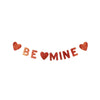 Be Mine Glitter Banner