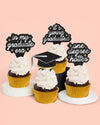 Graduation Cupcake Toppers, 24pk